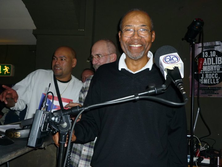 Jim McCauley on Stage - AFN Berlin Life 08.10.2010 in Berlin,
Bohannon Club, Event by Soul-Jazz.de/Dr. Nikolaus Andre