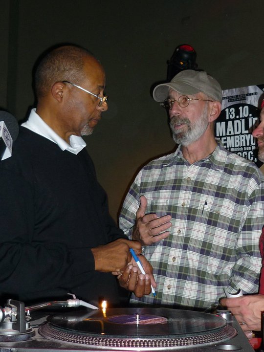 Jim McCauley (AFN/RIAS) und Rik de Lisle am 08.10.2010,
AFN Berlin 87,87 (88FM) -RIAS/RS2 94,3 – Programmdirektor