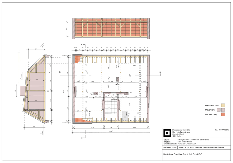 Dachgeschoss-Aufmaß