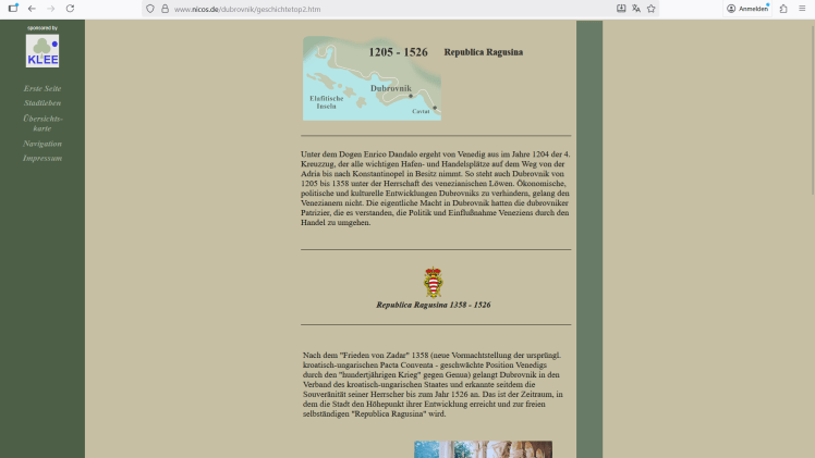 Geschichte kompakt als Giveaway, um den Kern zu erfassen