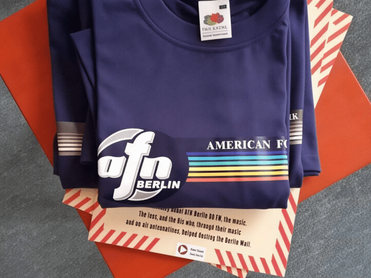 Original AFN-Berlin-T-Shirts 1976